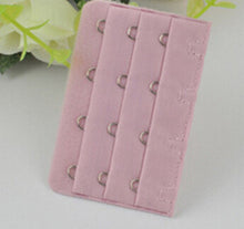 4Pcs Ladies Useful Bra Extenders Strap Extension 4 Hooks 4 Rows Adjustable Belt Buckle Multi Color Available  J4U66