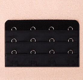 4Pcs Ladies Useful Bra Extenders Strap Extension 4 Hooks 4 Rows Adjustable Belt Buckle Multi Color Available  J4U66