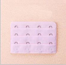 4Pcs Ladies Useful Bra Extenders Strap Extension 4 Hooks 4 Rows Adjustable Belt Buckle Multi Color Available  J4U66