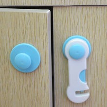 4pcs Baby Kids Safety Lock Box Drawer Cupboard Cabinet Wardrobe Door Fridge Safe Locks J4U66