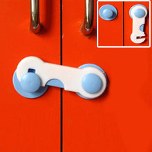 4pcs Baby Kids Safety Lock Box Drawer Cupboard Cabinet Wardrobe Door Fridge Safe Locks J4U66