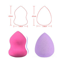 4pcsakeup Foundation Sponge Blender Blending Cosmetic Puff Powder Smooth Beauty Make Up Tool Esponja Maquillaje J4U66