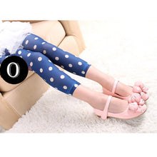 5~12 years baby kids stretch skinny leggings pants printed floral girls trousers J4U66