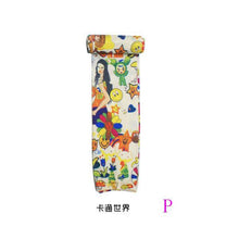 5~12 years baby kids stretch skinny leggings pants printed floral girls trousers J4U66