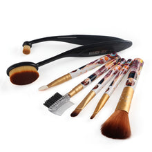 5 7pcs makeup brushes sets pro eyeshadow powder lip blush cosmetic brush beauty tools J4U66