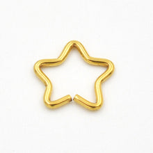 5 Colors s Punk Ear Cuff Wrap Five Pointed Star Clip On Earring Non Piercing Jewelry J4U66