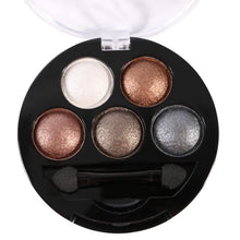 5 Colors Professional Eyes Makeup Pigment Eyeshadow Eye Shadow Palette Beauty Cosmetics J4U66