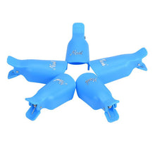 5pc Remover Gel Polish Nail Art Soakers UV Nail Degreaser Polish Wrap Tool Nails Remover Soak Off Cap Clip J4U66