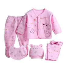 5 Pieces/set Newborn Baby Clothing Set Brand Baby Boy/Girl Clothes 100% Cotton Cartoon Underwear 0-3M J4U66