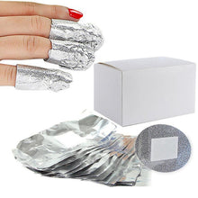 50/100/150 X Aluminium Foil Nail Art Soak Off Gel Polish Nail Wraps Remover J4U66