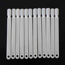 50 Pieces Natural / Transparent Nail Art False Tips Sticks Practice Display Fan Board Design Tools J4U66