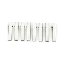 50Pcs Silver Flat Metal Single Prong Alligator Hair Clips Barrette For Bows DIY Accessories Hairpins J4U66