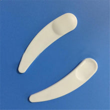 50pcs Mini Cosmetic Spatula Scoop Disposable Mask White Plastic Spoon Makeup Maquillage Tools J4U66