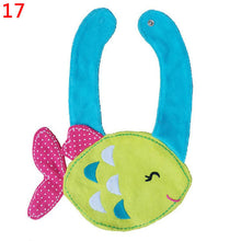 5 kinds kids baby bibs animals cotton saliva towel waterproof infant lunch bib J4U66