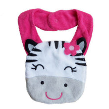 5 kinds kids baby bibs animals cotton saliva towel waterproof infant lunch bib J4U66