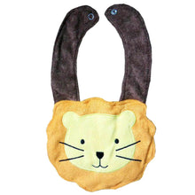 5 patterns kids baby bibs animals waterproof cotton saliva towel infant lunch bib J4U66