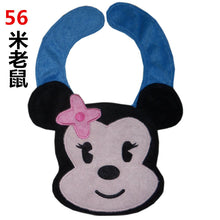 56 Patterns Kids Baby Bibs Animals Waterproof Cotton Saliva Towel Infant Lunch Bib J4U66