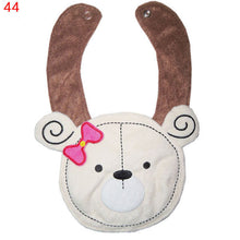 5 patterns kids baby bibs animals waterproof cotton saliva towel infant lunch bib J4U66