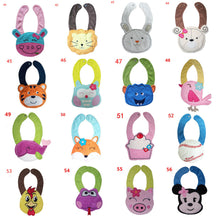 56 Patterns Kids Baby Bibs Animals Waterproof Cotton Saliva Towel Infant Lunch Bib J4U66