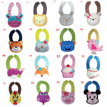 5 patterns kids baby bibs animals waterproof cotton saliva towel infant lunch bib J4U66