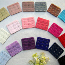 5PCS Bra Extender Strap Extension 3 Hooks Candy Color Intimates Replacement Bra Extender For Women J4U66