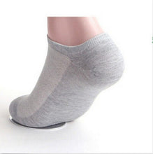 5Pairs  Solid Men's Casual Ankle Socks Mesh Breathable Thin Boat Socks For Man Black White Grey Colors J4U66