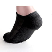 5Pairs  Solid Men's Casual Ankle Socks Mesh Breathable Thin Boat Socks For Man Black White Grey Colors J4U66