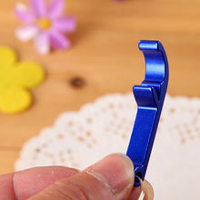5Pcs 6cm Pocket Key Chain Beer Bottle Opener Claw Bar Small Beverage Keychain Ring Random Color J4U66