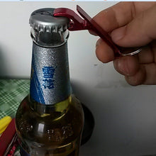 5Pcs 6cm Pocket Key Chain Beer Bottle Opener Claw Bar Small Beverage Keychain Ring Random Color J4U66