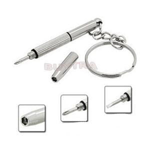 5Pcs Hand Tools 3in1 Sunglass Watch Eyeglass Screwdriver Repair Kit With keychain Tools J4U66