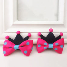 5Pcs Kid Girl Baby Princess Barrette Ribbon Crown Molding Hairpin Hair Clips J4U66