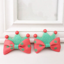 5Pcs Kid Girl Baby Princess Barrette Ribbon Crown Molding Hairpin Hair Clips J4U66