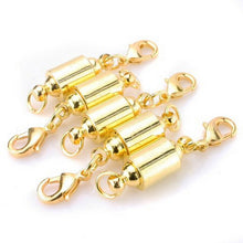 5Pcs Metal Strong Magnetic Clasps With Lobster Clasp For Making Necklaces Bracelets Buckles DIY Jewelry Findings J4U66