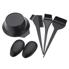 5pcsstyling hairdressing brushes bowl comb earmuff salon haircolor dye tint tools set styling accessories J4U66