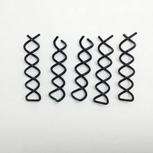 5Pcs Spiral Spin Screw Bobby Pin Hair Clip Twist Barrette Black Hairpins Hair Band Accessories J4U66