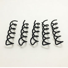 5Pcs Spiral Spin Screw Bobby Pin Hair Clip Twist Barrette Black Hairpins Hair Band Accessories J4U66