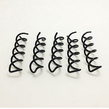 5Pcs Spiral Spin Screw Bobby Pin Hair Clip Twist Barrette Black Hairpins Hair Band Accessories J4U66