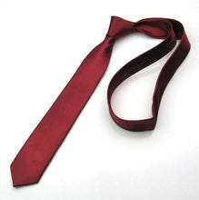 5cm Classic Skinny Slim Ties Solid Color Plain Silk for Men Jacquard Woven Necktie Tie 20 ColorsJFY66