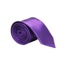 5cm classic skinny slim ties solid color plain silk for men jacquard woven necktie tie 20 colors J4U66