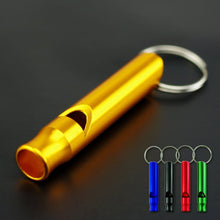 5pc Mix Aluminum Emergency Survival Interior Design Whistle Keychain For Camping Hiking Outdoor Sport Bicycle Cycling Gift J4U66