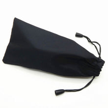 5pcs Special Fashion Black 17*8cm Microfiber Bags Glasses Bag For Sunglasses Mobile Phone Digital Charger  J4U66