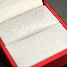 6*6.5 *5cm LED Jewelry Box Wedding Ring Box Case With LED Light Jewelry Display Ring Storage Box Red Color J4U66