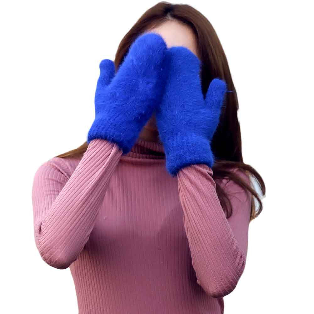6 ColorsWomen Lady Girl Warm Gloves Finger Soft Warm Mitten Valentine's Day Gift  J4U66