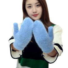 6 ColorsWomen Lady Girl Warm Gloves Finger Soft Warm Mitten Valentine's Day Gift  J4U66