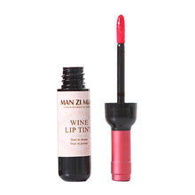 6 Colors Red Wine Bottle Stained Matte Lip Gloss Tint Liquid Lipstick Easy to Wear Non-stick Lipgloss J4U66