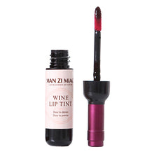 6 Colors Red Wine Bottle Stained Matte Lip Gloss Tint Liquid Lipstick Easy to Wear Non-stick Lipgloss J4U66