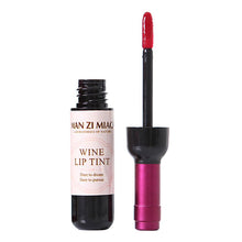 6 Colors Red Wine Bottle Stained Matte Lip Gloss Tint Liquid Lipstick Easy to Wear Non-stick Lipgloss J4U66