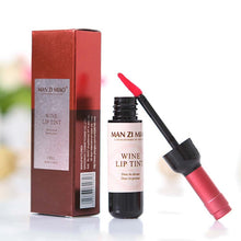 6 Colors Red Wine Bottle Stained Matte Lip Gloss Tint Liquid Lipstick Easy to Wear Non-stick Lipgloss J4U66