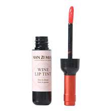 6 Colors Red Wine Bottle Stained Matte Lip Gloss Tint Liquid Lipstick Easy to Wear Non-stick Lipgloss J4U66