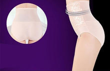 6 Colors Sexy Lace Flower Panties Women Underwear High Waist Body Shaper Hip Women Panties Intimates Briefs J4U66